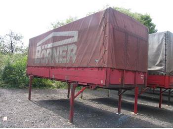 Schmitz Cargobull Wechselbrücke Wechselpritsche - Брезентова каросерия