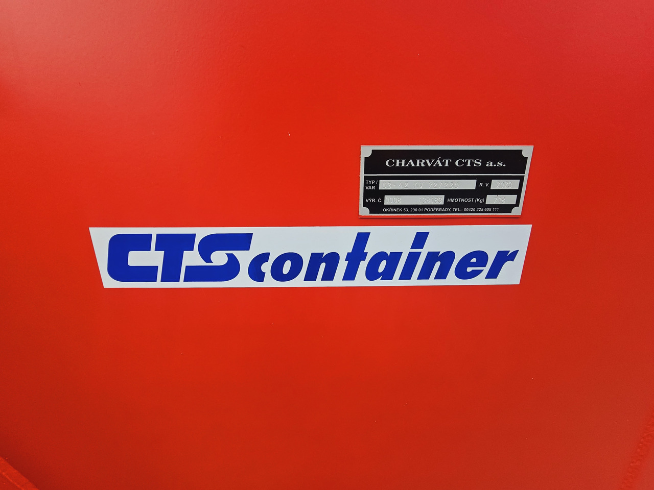 Мултилифт контейнер CTS Fabriksny Container 7 m2: снимка 3