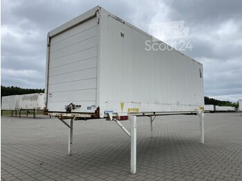 Каросерия - фургон Krone - Wechselkoffer mit Rolltor 7,45 m Glattwand: снимка 1