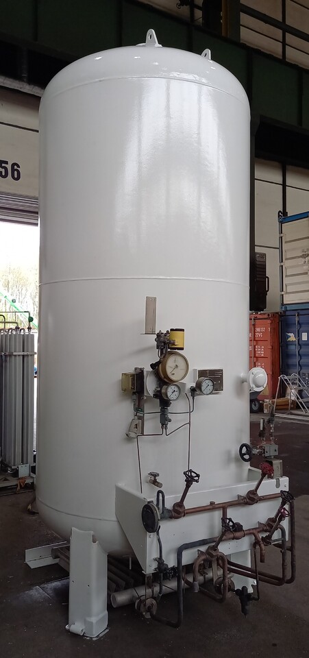 Резервоар за съхранение Messer Griesheim Gas tank for oxygen LOX argon LAR nitrogen LIN 3240L: снимка 7
