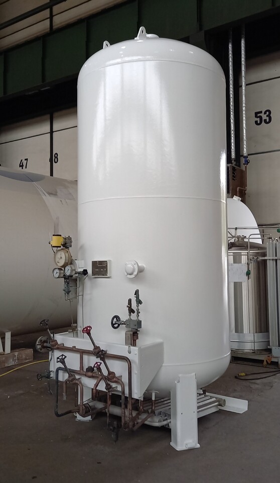 Резервоар за съхранение Messer Griesheim Gas tank for oxygen LOX argon LAR nitrogen LIN 3240L: снимка 2