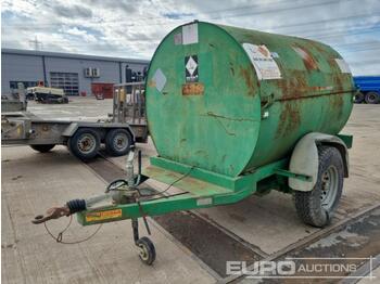  2012 Western Single Axle Bunded Fuel Bowser, Manual Pump - Резервоар за съхранение