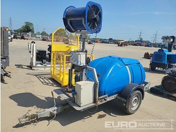  Western Single Axle Plastic Water Bowser, 415Volt Deoderizing Unit - Резервоар за съхранение