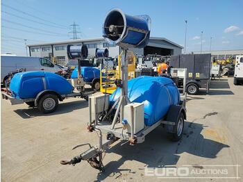  Western Single Axle Plastic Water Bowser, 415Volt Deoderizing Unit - Резервоар за съхранение