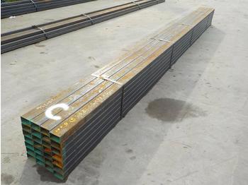 Жилищен контейнер Selection of Steel Box Section 100mm x 60mm x 3mm, 6 meters (28 of): снимка 1