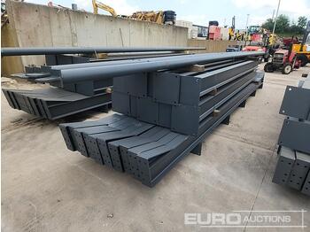  80' x 40' x 15' Steel Frame Building, Purlin Cleats, Roof Bracing - жилищен контейнер