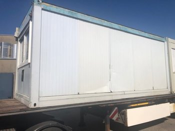Жилищен контейнер Bürocontainer Heizung, Strom, Fenster 20 Fuss