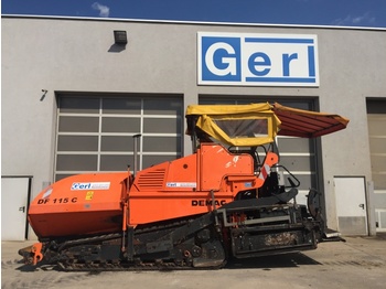 Demag DF 115 C - Асфалтополагач
