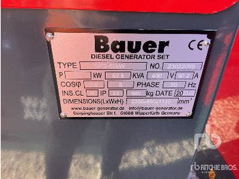 Нови Електрогенератор BAUER GFS-50 62.5 kVA (Unused): снимка 5