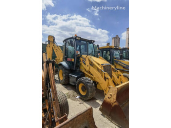 Caterpillar 420FⅡ with telescopic arm - Багер-товарач