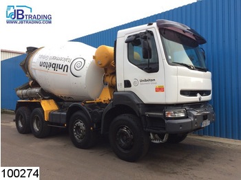 Renault Kerax 400 8x4, 8 M3, Manual, Steel suspension, Naafreductie - Бетоновоз