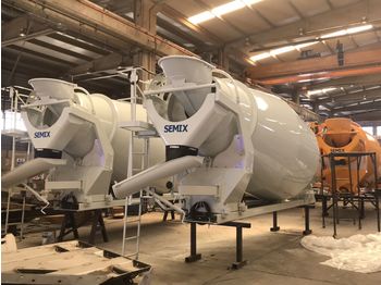 SEMIX Truck Mounted Concrete Mixer SM9 Hardox - Бетоновоз