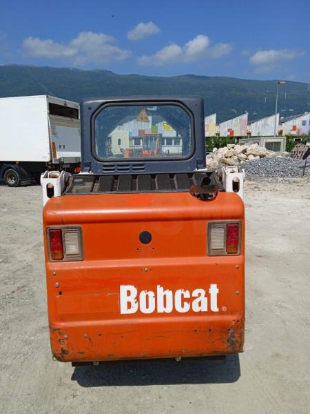 Мини челен товарач Bobcat mini chargeuse sur pneu S100: снимка 7