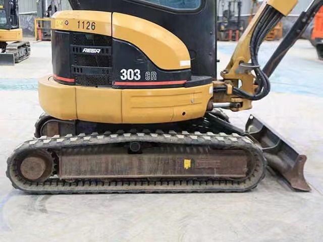 Мини багер CATERPILLAR mini excavator CAT 303C excavator with rubber track: снимка 6
