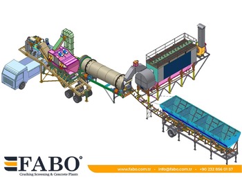 Нови Асфалтова база FABO Installation of asphalt of any capacity mobile and fixed.: снимка 1