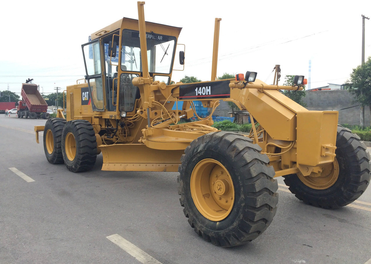 Грейдер Hot sale Used Cat 140H motor grader with good condition,USED heavy equipment used motor grader CAT 140H grader in China: снимка 6