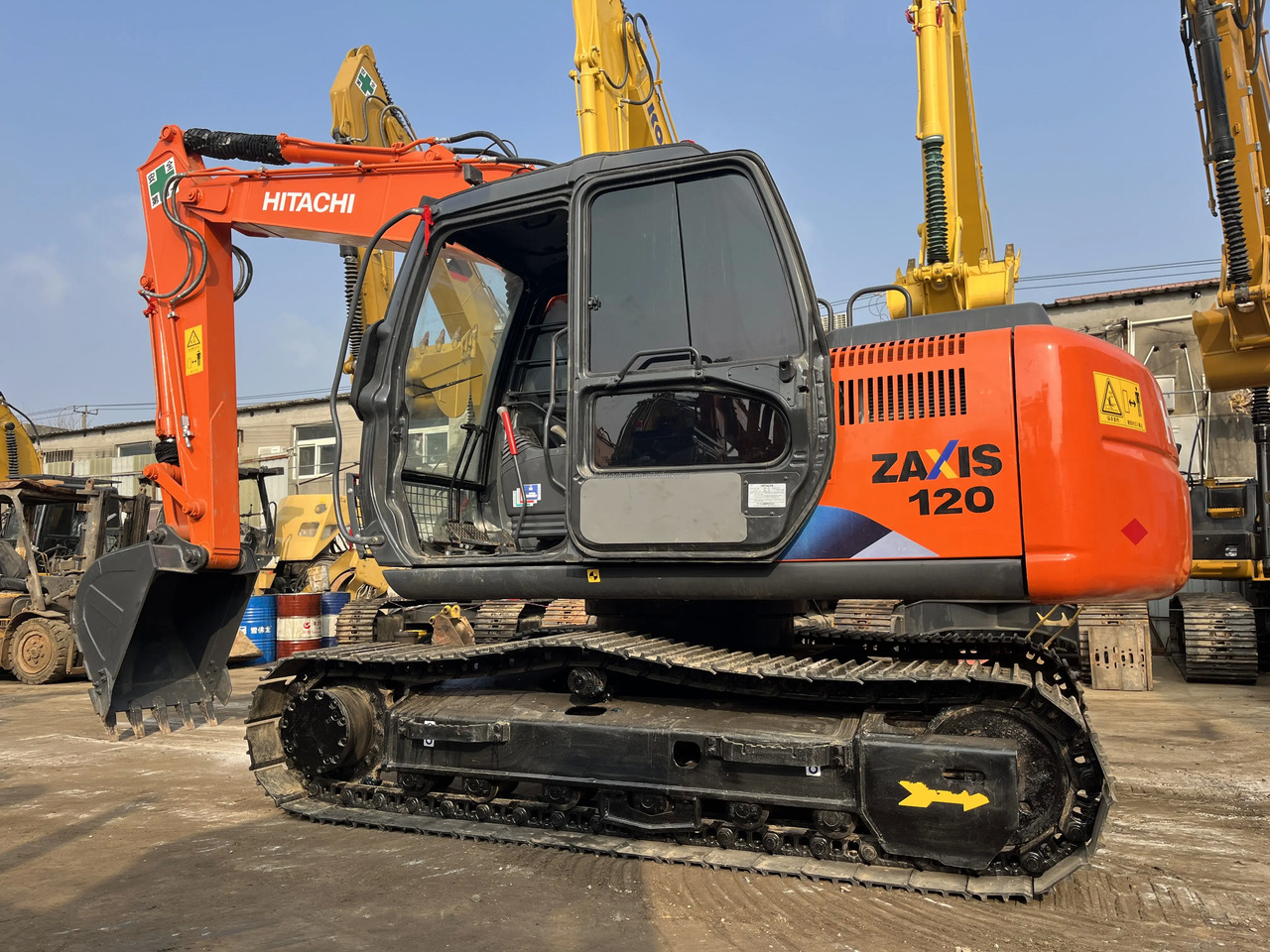 Багер Japan Origin Used Hitachi Zx120 Zaxis 120 12t Medium Size Crawler Excavator: снимка 4