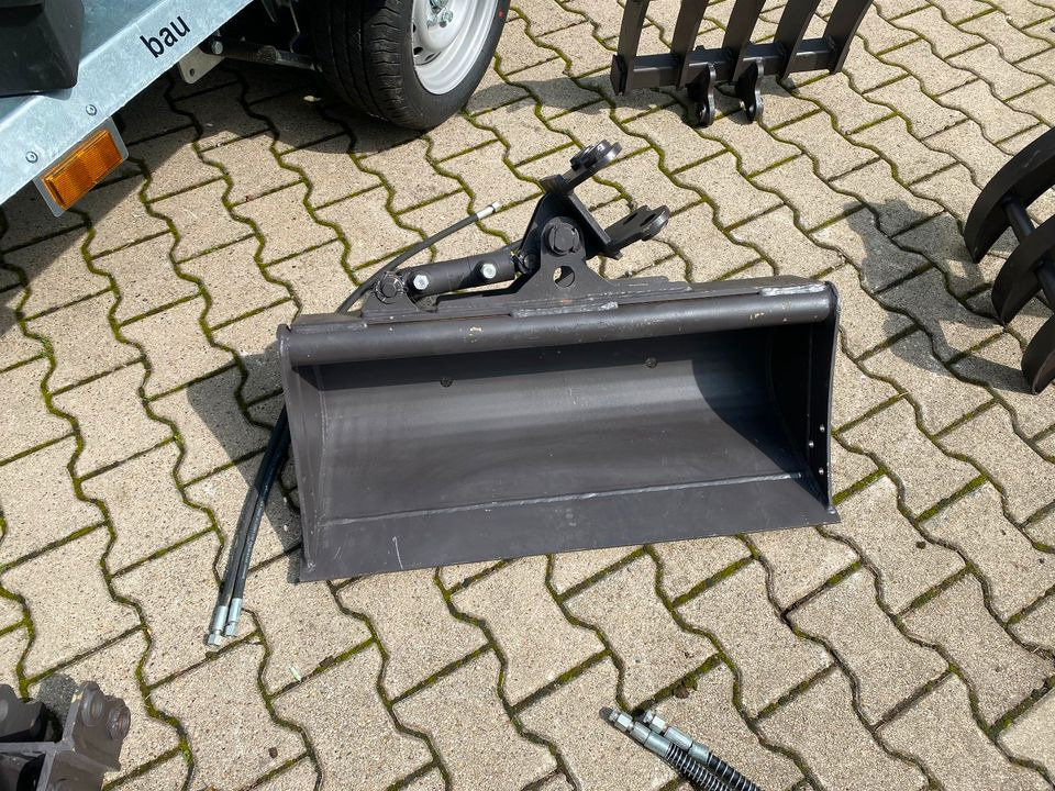 Мини багер Kabinen Minibagger Kubota  BK1250KS + Tieflader + Zubehör *17.554€ NETTO*BERGER KRAUS*SCHWENKARM*SOFORT!*: снимка 20
