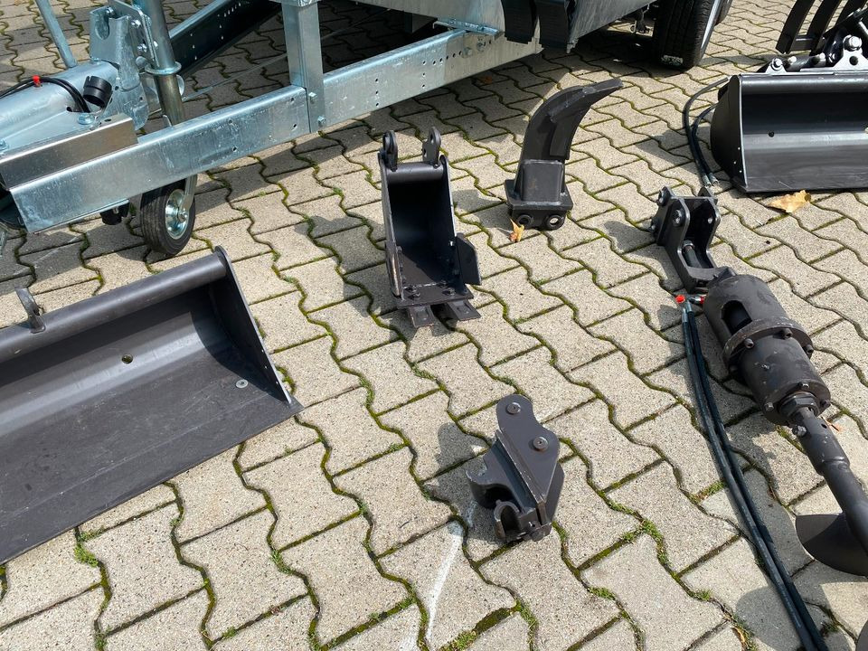 Мини багер Kabinen Minibagger Kubota  BK1250KS + Tieflader + Zubehör *17.554€ NETTO*BERGER KRAUS*SCHWENKARM*SOFORT!*: снимка 16