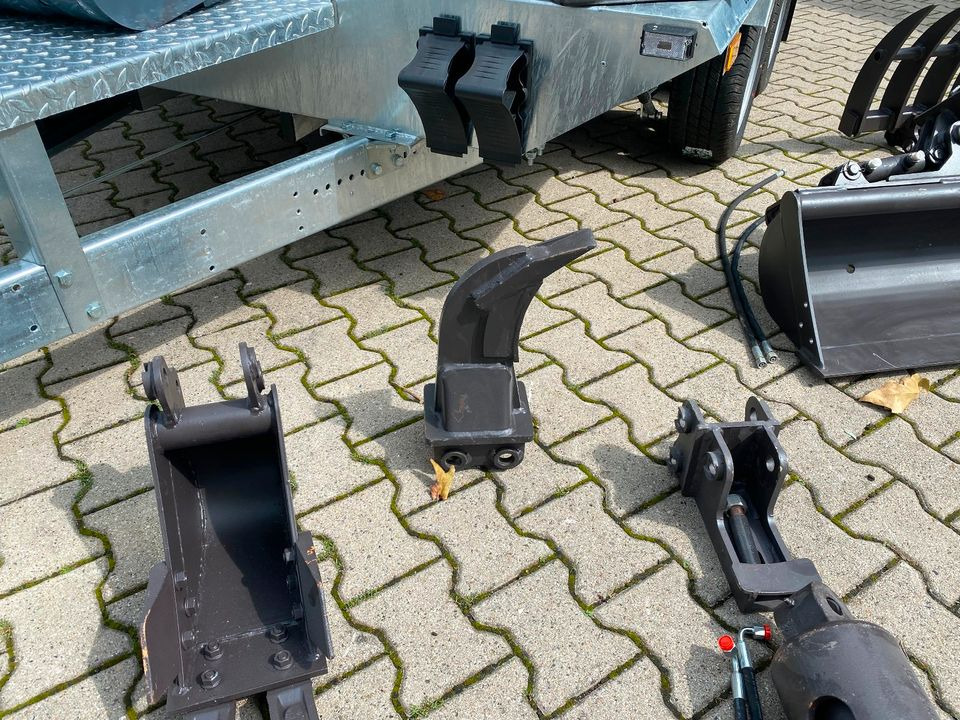 Мини багер Kabinen Minibagger Kubota  BK1250KS + Tieflader + Zubehör *17.554€ NETTO*BERGER KRAUS*SCHWENKARM*SOFORT!*: снимка 18