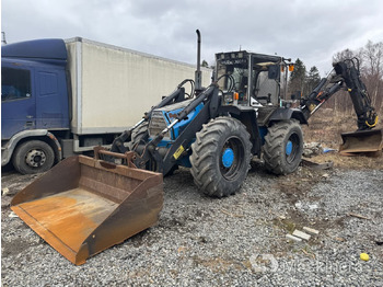  Grävlastare Huddig 960 med redskap - Колесен товарач