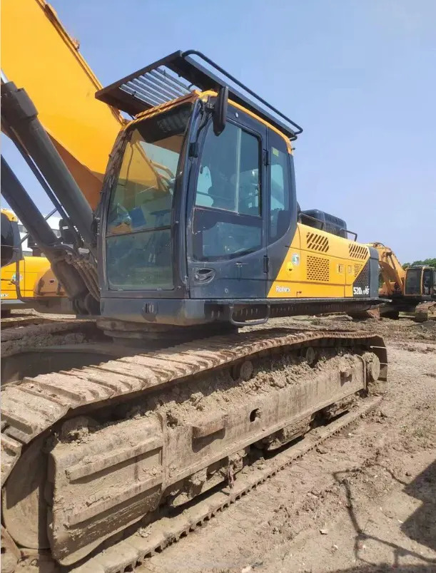 Багер Korea Made Hyundai Excavator Original R520lvs R520 52ton Digger Hyundai Robex Crawler Excavator On Sale: снимка 4