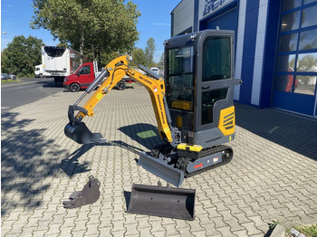  Kabinen Minibagger Kubota BK1250KS + Schaufelpaket *11.500€ NETTO*BERGER KRAUS*SCHWENKARM*SOFORT!* - Мини багер