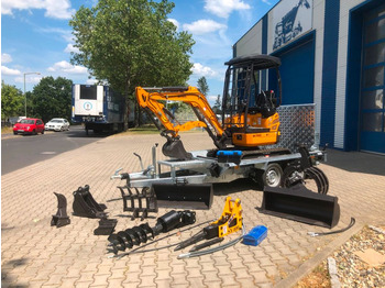  Minibagger BK1700JS +Tieflader +Zubehör *23.458€ NETTO*BERGER KRAUS*KUBOTA*JOYST*SOFORT! - Мини багер