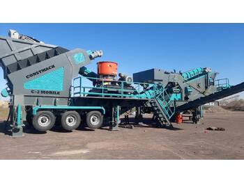 Constmach 120-150 tph Mobile Jaw Crusher Plant ( Cone and Jaw  ) - Мобилна трошачка