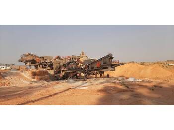 Constmach Mobile Jaw and Vertical Impact Crusher Plant 80 TPH - Мобилна трошачка