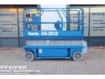 Genie GS2032 NEW Tyres, Electric, 8.1 m Working Height  - Ножична работна платформа