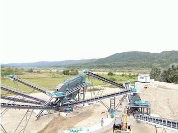 Constmach 250 TPH Stationary Aggregate and Sand Washing Plant - Пресевна инсталация
