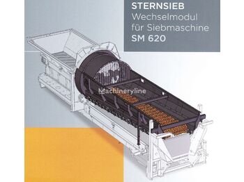  Sternsieb Wechselmodul für Doppstadt SM620 TYP 3 / 0-20mm - Пресевна инсталация