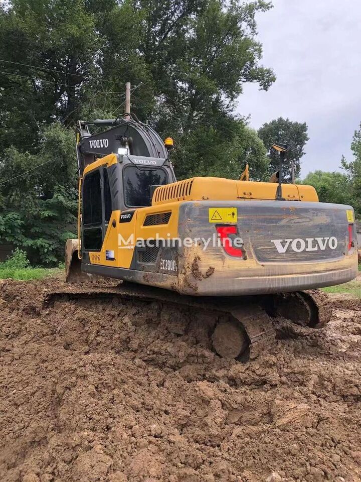 Верижен багер VOLVO EC200 D track hydraulic digger excavator 20 tons: снимка 4
