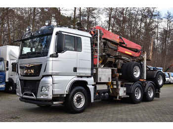 Камион за дърва MAN TGX 26.580