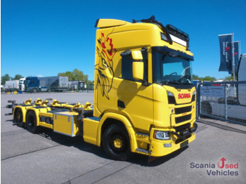 Контейнеровоз/ Сменна каросерия камион SCANIA R 450