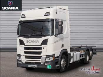 Контейнеровоз/ Сменна каросерия камион SCANIA R 450
