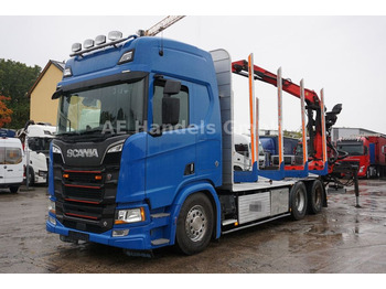 Камион за дърва SCANIA R 580