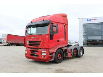 Влекач Iveco Stralis 440,HYDRAULIC,6X2, BEACONS