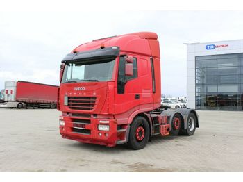 Влекач Iveco Stralis 440,HYDRAULIC,6X2, BEACONS: снимка 1