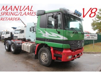 Mercedes-Benz 2653 - 6x4 - STEEL SPRING / SUSP LAMES - MANUAL GEARBOX - BDV MANUELLE !!! - Влекач