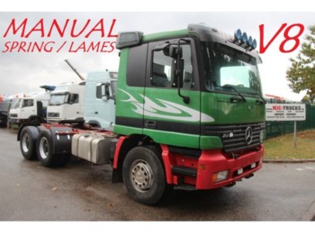 Mercedes-Benz 2653 - 6x4 - STEEL SPRING / SUSP LAMES - MANUAL GEARBOX - BDV MANUELLE !!! - Влекач