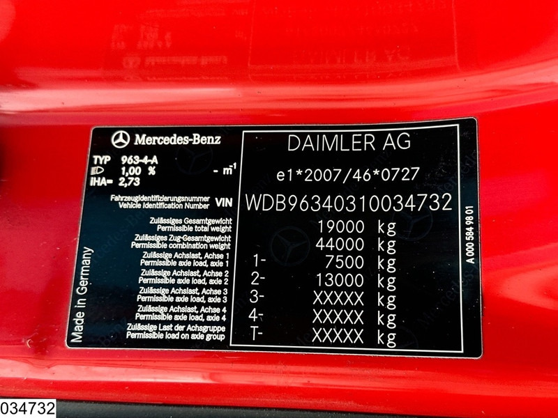 Влекач Mercedes-Benz Actros 1843 EURO 6: снимка 6