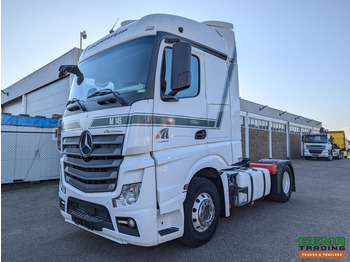 Mercedes-Benz Actros 1943 4x2 Bigspace Euro6 - PTO - Kiphydrauliek - Dubbele Tanks - Standairco - Alcoa's - Влекач