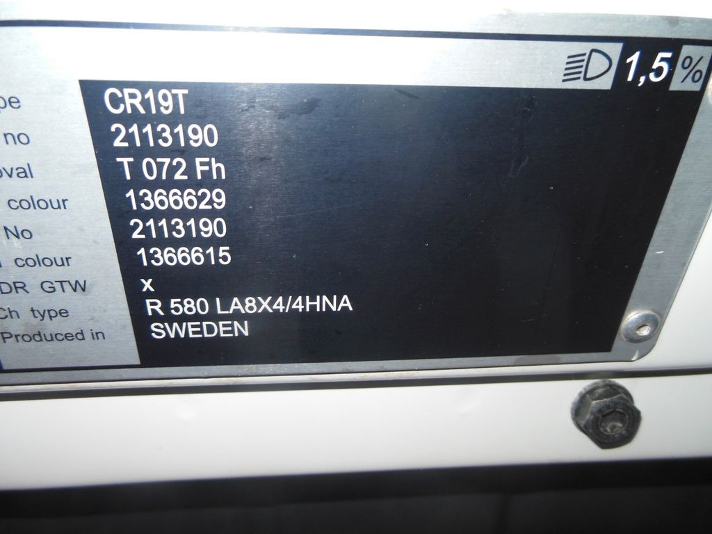 Влекач Scania R580, V8, 8X4, 164.000 KG, TOP STAND!!!: снимка 29