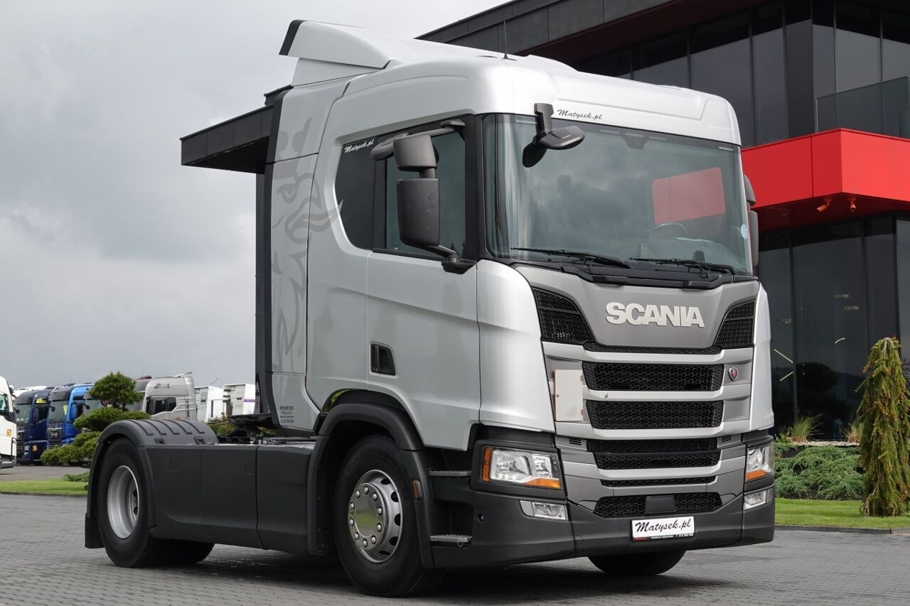 Влекач Scania R 410 / RETARDER / NISKA KABINA / NOWY MODEL / 2018 ROK: снимка 2