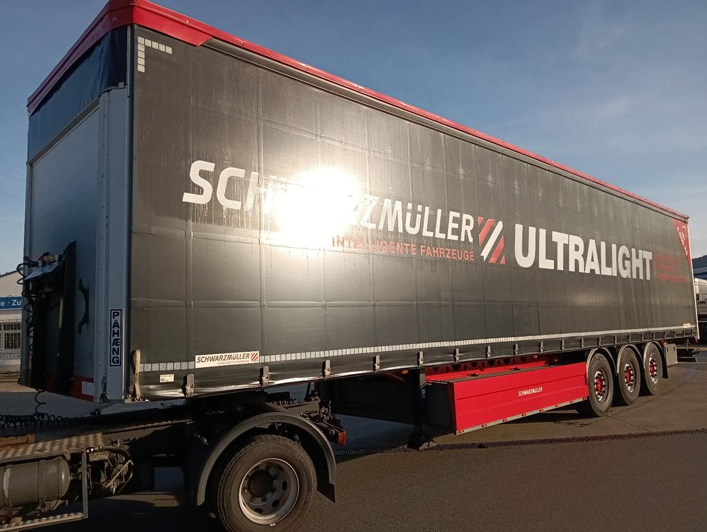 Schwarzmüller 3-A-ULTRALIGHT-Pal-Kiste Liftachse SAF 5680kgTÜV  - Брезентово полуремарке: снимка 5