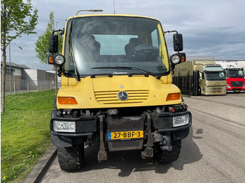 Mercedes-Benz unimog U400 - Самосвал камион: снимка 4
