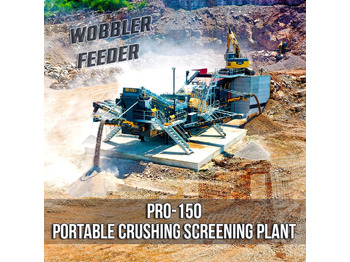 FABO PRO-150 MOBILE CRUSHER | WOBBLER FEEDER - Мобилна трошачка: снимка 1