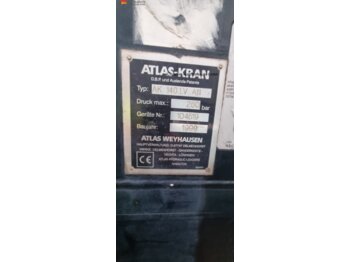 Atlas AK 140.1 V A11 Atlas Ladekran - Кран за камион: снимка 4